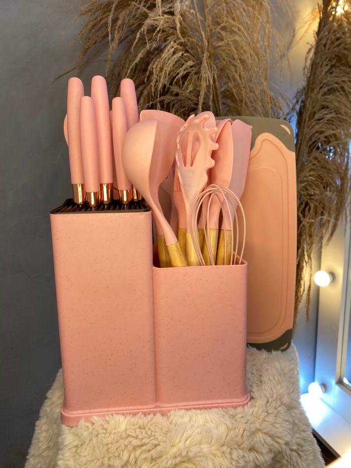 kit culinÁrio 18 pç preto