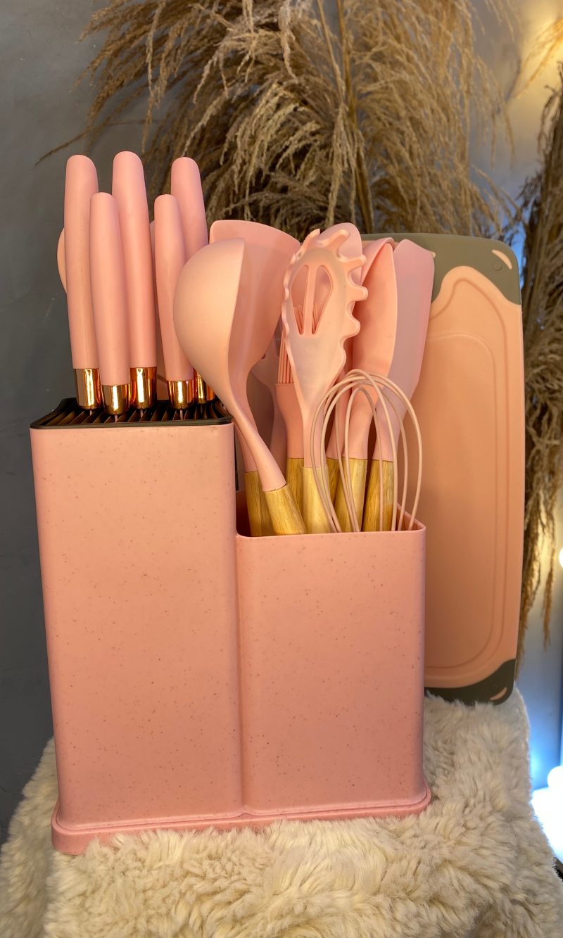 kit culinÁrio 18 pç preto