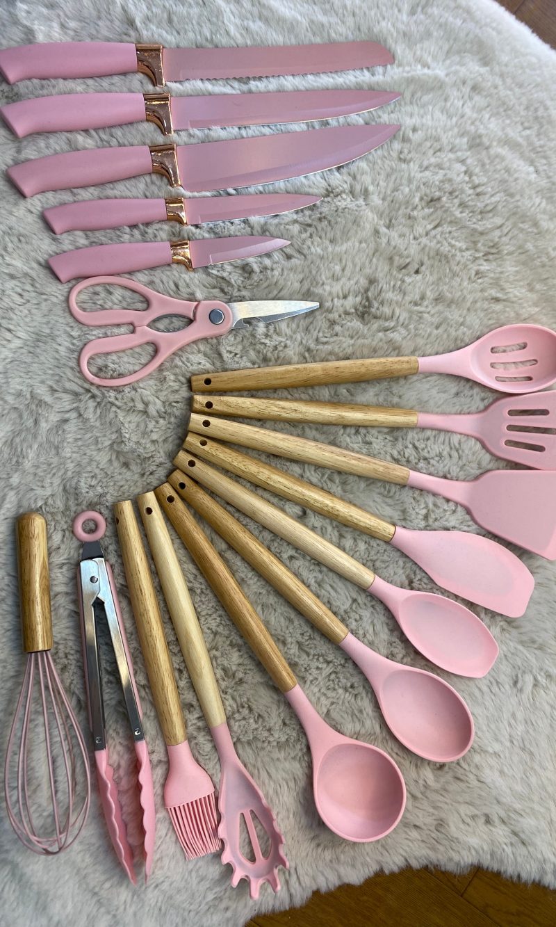 kit culinÁrio 18 pç preto