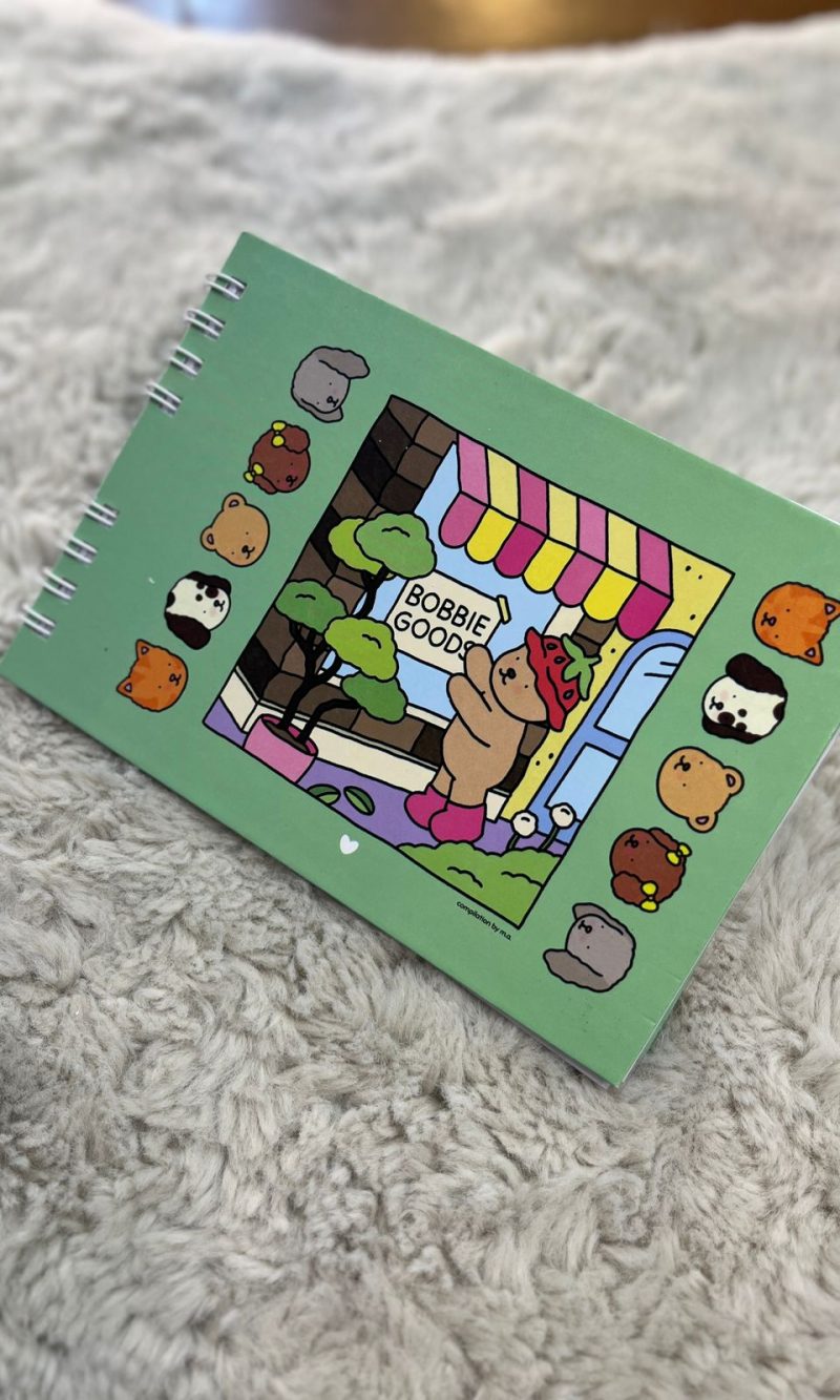 livro de colorir bobbie goods verde