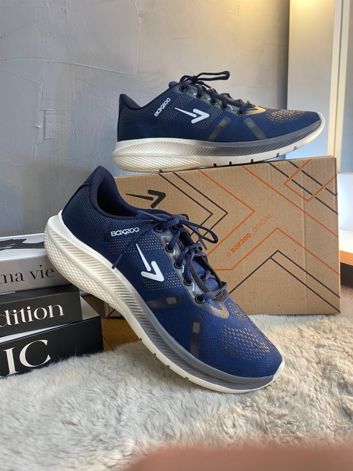 tÊnis masculino box 200 preto grafite